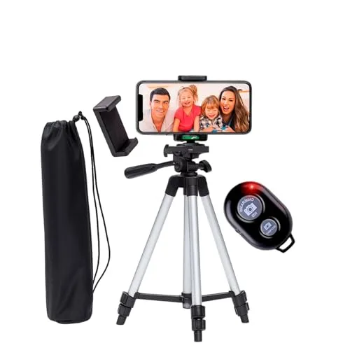 Tripé para celular e câmera