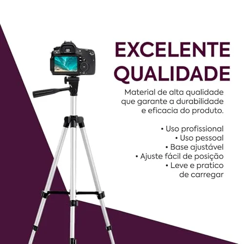 Tripé para celular e câmera - foto 3