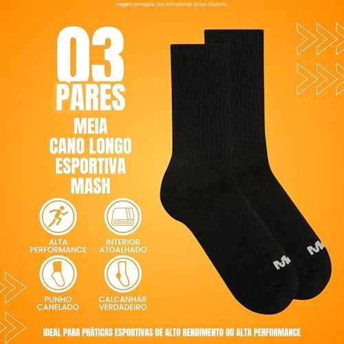 Meias de cano alto - foto 2