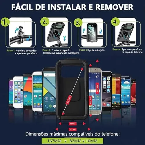 Suporte de celular à prova d'água - foto 2