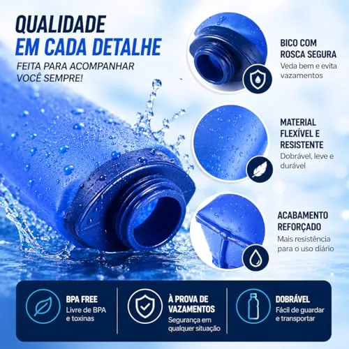 Squeeze dobrável de silicone - foto 3