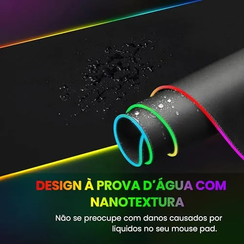 Mouse pad com iluminação RGB - foto 2