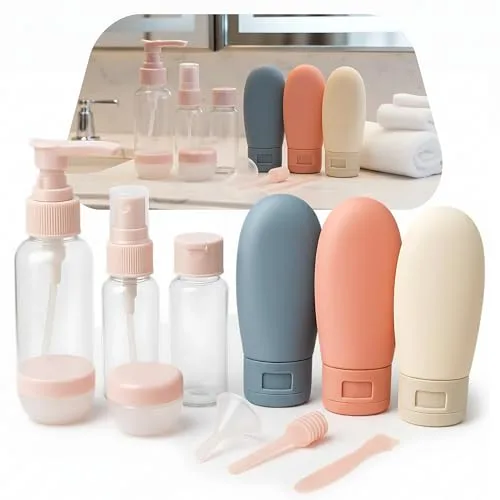Kit de frascos de silicone