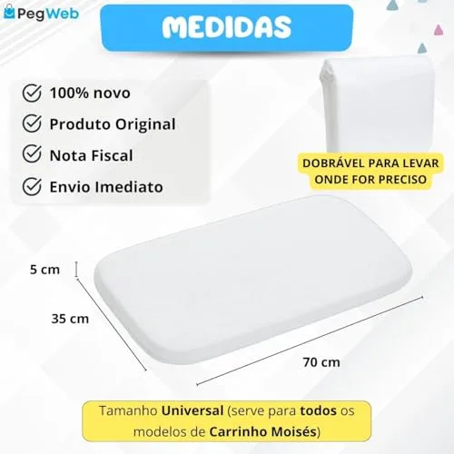 Colchonete para carrinho e moisés - foto 2