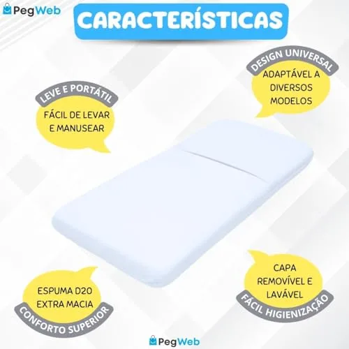 Colchonete para carrinho e moisés - foto 3