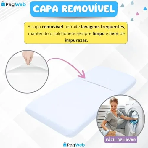 Colchonete para carrinho e moisés - foto 4