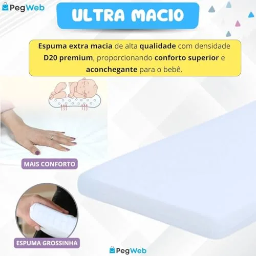 Colchonete para carrinho e moisés - foto 5