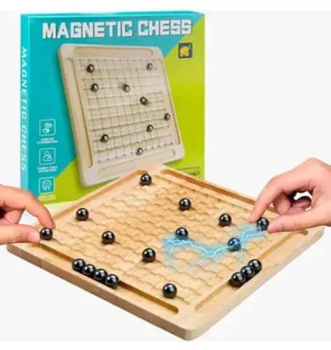 Labirinto magnético de mesa