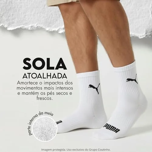Kit de meias de algodão - foto 4