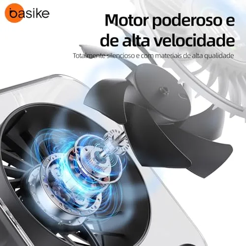 Mini ventilador recarregável - foto 3