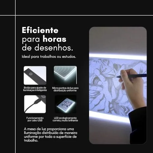 Mesa de luz para desenho e decalque - foto 3