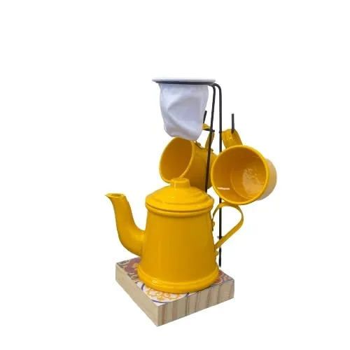Kit de café individual com bule - foto 5
