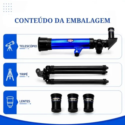 Telescópio infantil para ver a Lua - foto 5