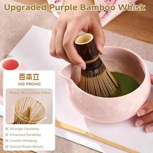 Kit tradicional para preparar matcha - foto 5
