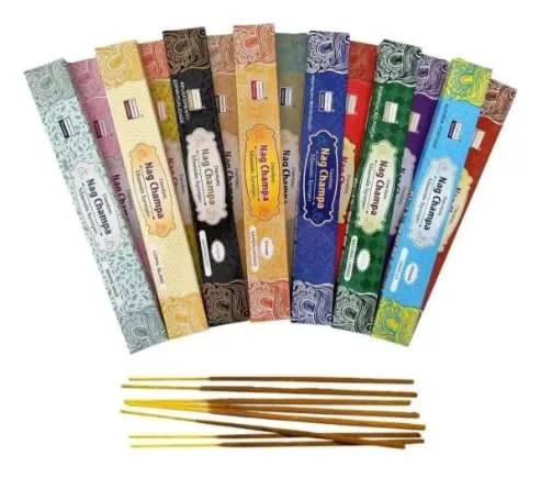 Kit de incensos com incensário