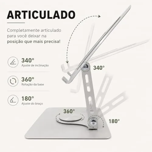 Suporte articulado para notebook - foto 5