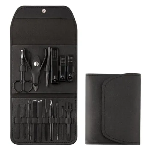 Kit de manicure de aço inox