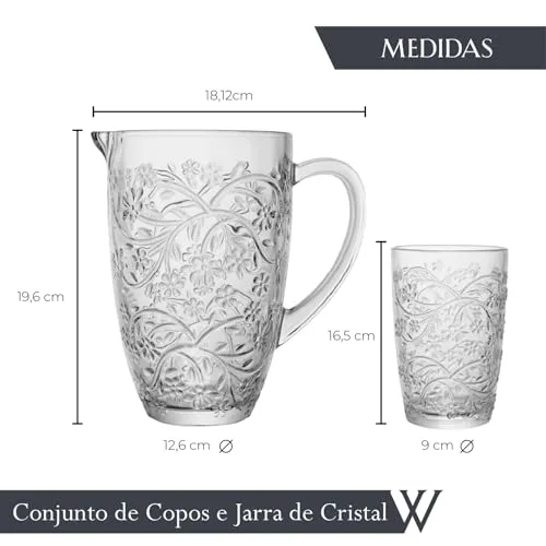 Jogo de copos com jarra - foto 6
