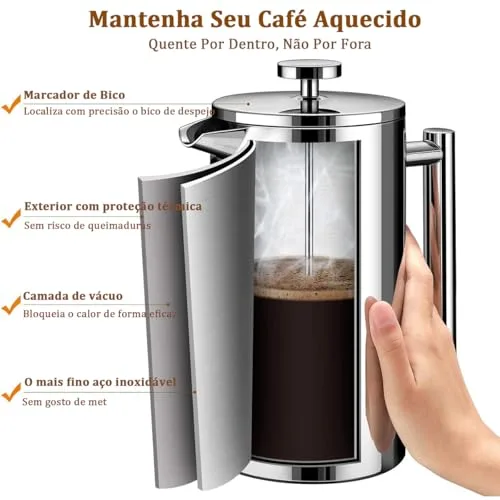 Cafeteira de prensa francesa - foto 3