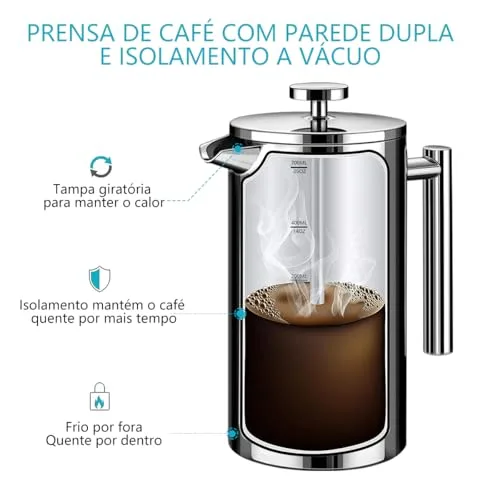Cafeteira de prensa francesa - foto 4