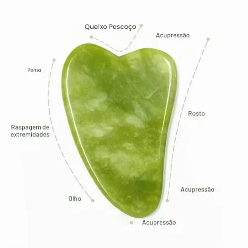 Rolo de jade e gua sha - foto 5