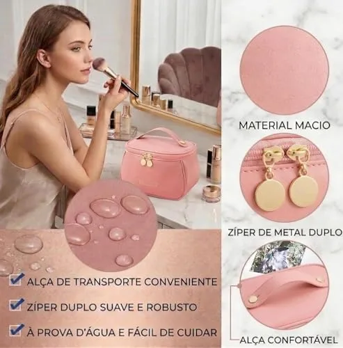 Necessaire de couro sintético - foto 3