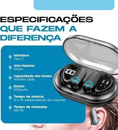 Fone bluetooth esportivo - foto 3