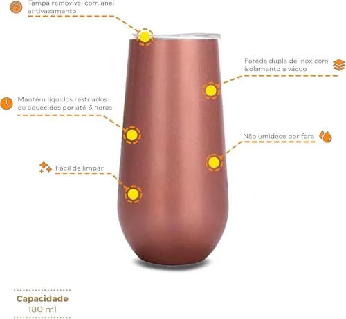Taça térmica de inox - foto 2