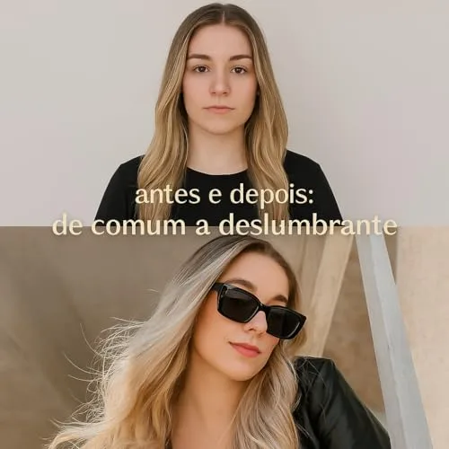 Dupla de óculos de sol retrô - foto 6