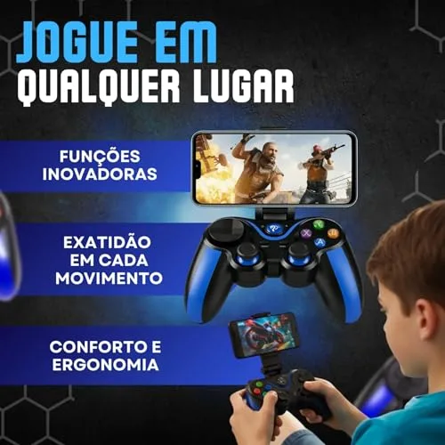 Controle bluetooth para jogar no celular - foto 2