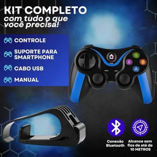 Controle bluetooth para jogar no celular - foto 4