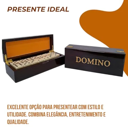 Dominó em caixa de madeira - foto 5