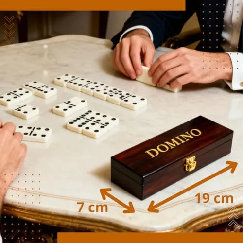 Dominó em caixa de madeira - foto 6