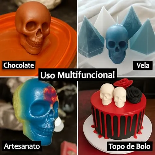 Forma de gelo de caveira 3D - foto 6