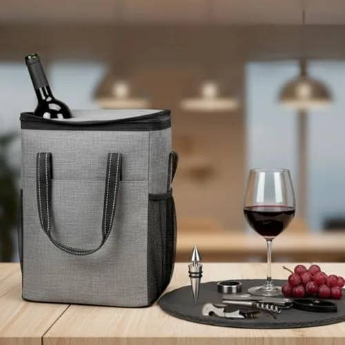 Kit para levar o vinho