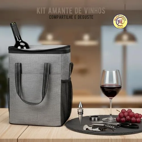 Kit para levar o vinho - foto 2