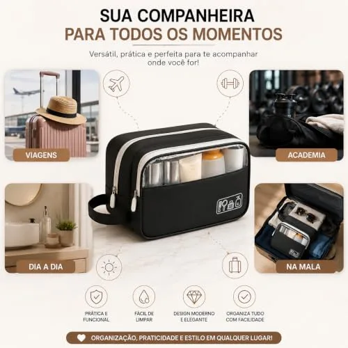 Nécessaire com divisórias - foto 4