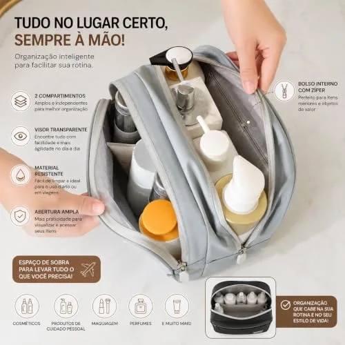 Nécessaire com divisórias - foto 5