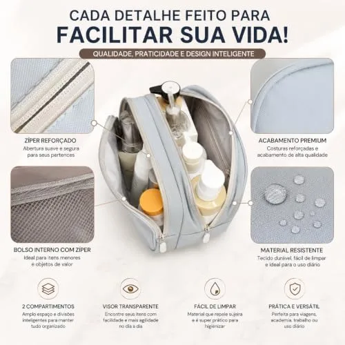 Nécessaire com divisórias - foto 6
