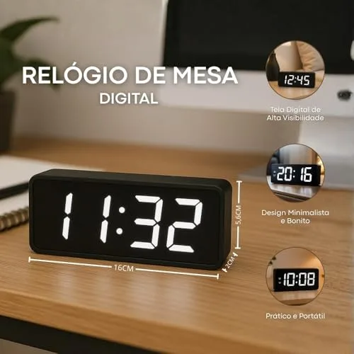 Despertador digital de mesa - foto 2