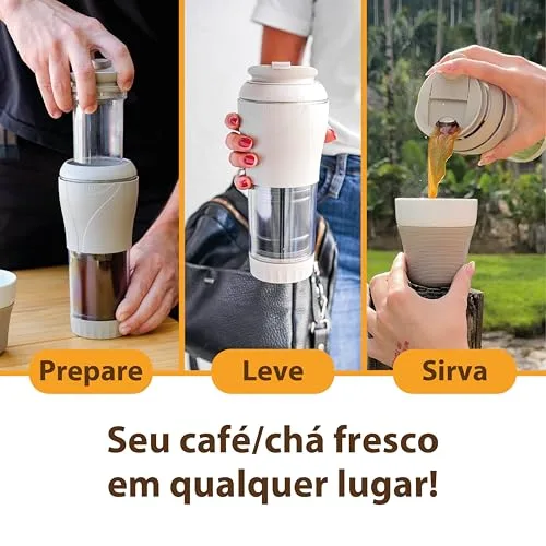 Kit de presente com cafeteira portátil - foto 3