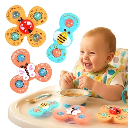 Spinners sensoriais com ventosa