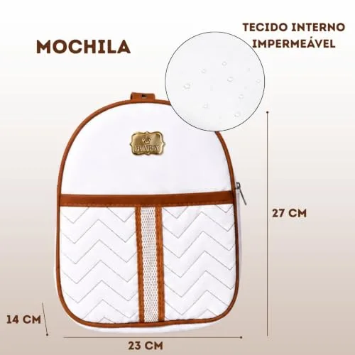 Kit de bolsas de maternidade branco - foto 3