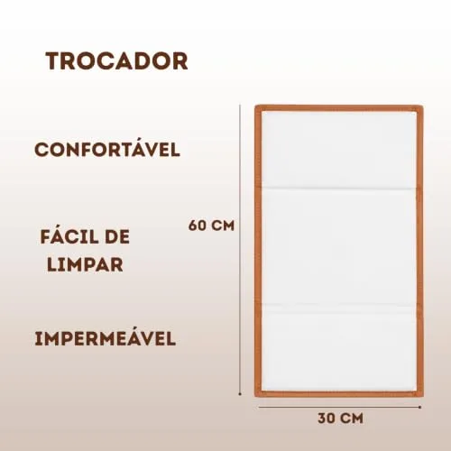 Kit de bolsas de maternidade branco - foto 6