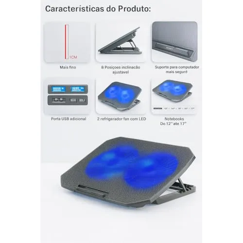Base refrigerada para notebook - foto 5