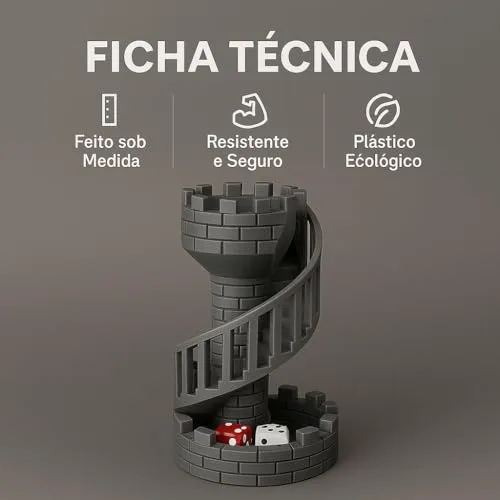 Torre de dados em 3D - foto 4
