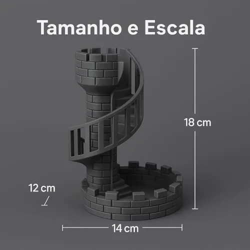 Torre de dados em 3D - foto 5