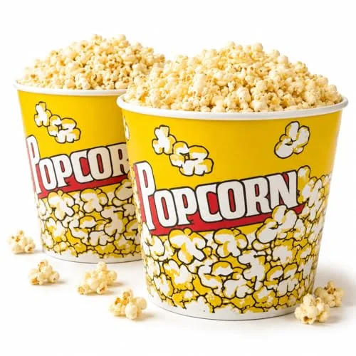 Balde de pipoca estilo cinema
