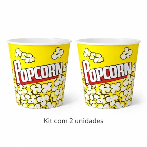 Balde de pipoca estilo cinema - foto 5