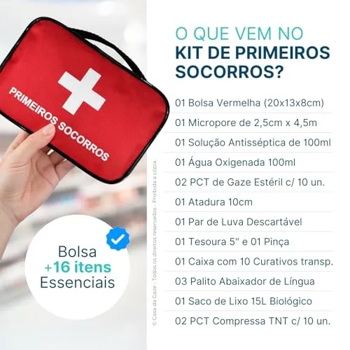 Kit de primeiros socorros para o carro - foto 3